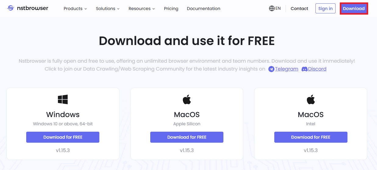 nstbrowser-download