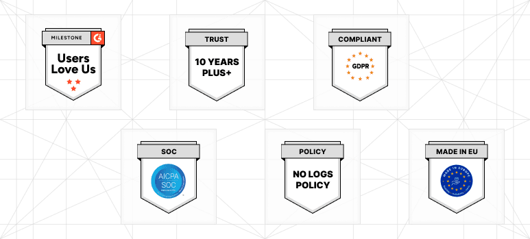 Trusted by industry leaders - badges