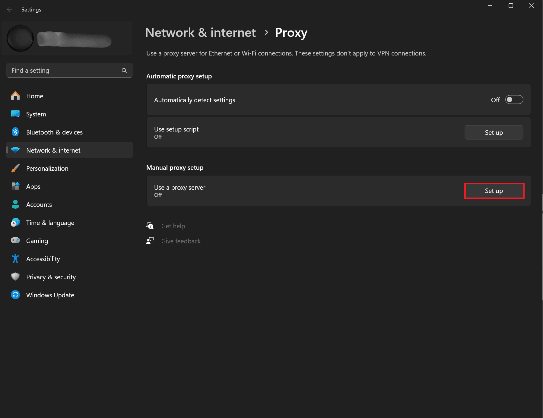 proxy-settings